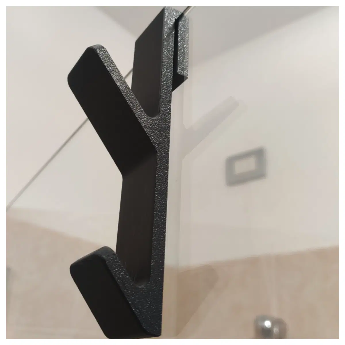 Double Layer Towel Rack for Glass 6mm 8mm Shower Shelf Bathroom Towel Holder Wall Mounted Accessory