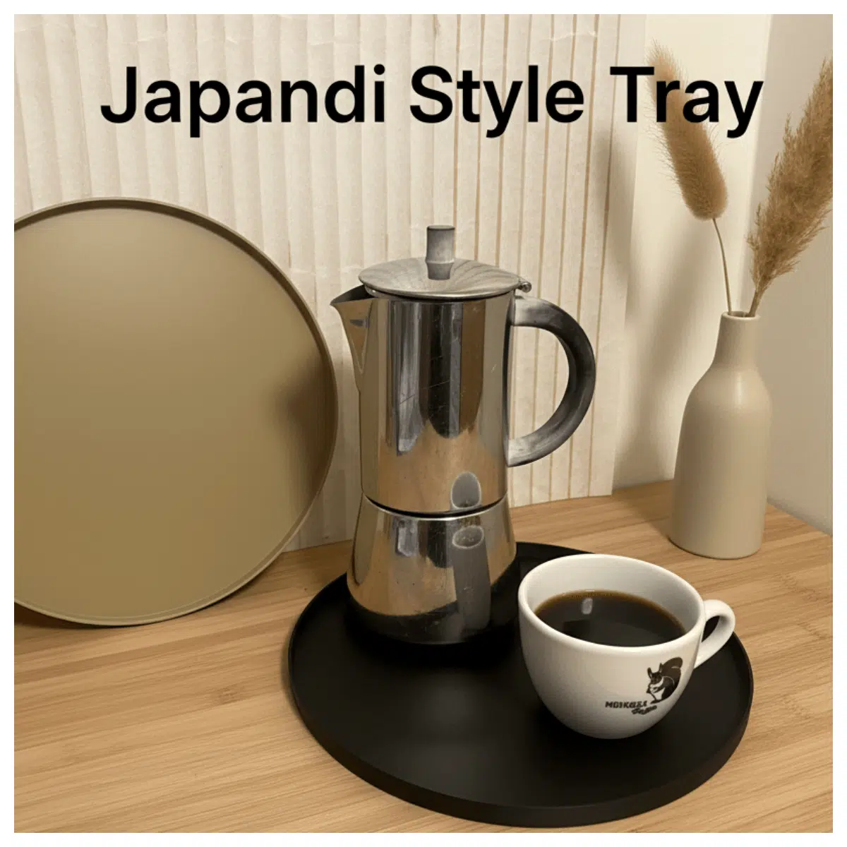 Minimalist Round Tray Scandinavian Style Home Decor Storage Organizer Desktop Serving Tray Small Accent Tray