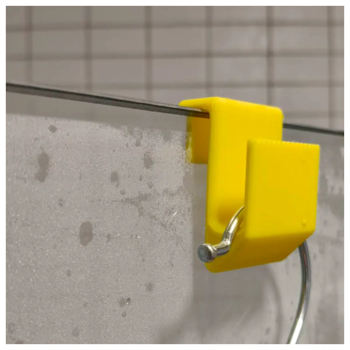 Glass Hooks Design 10mm Suitable for 85mm Suspended Display Hanging Shelf Accessories Glass Showcase Hardware