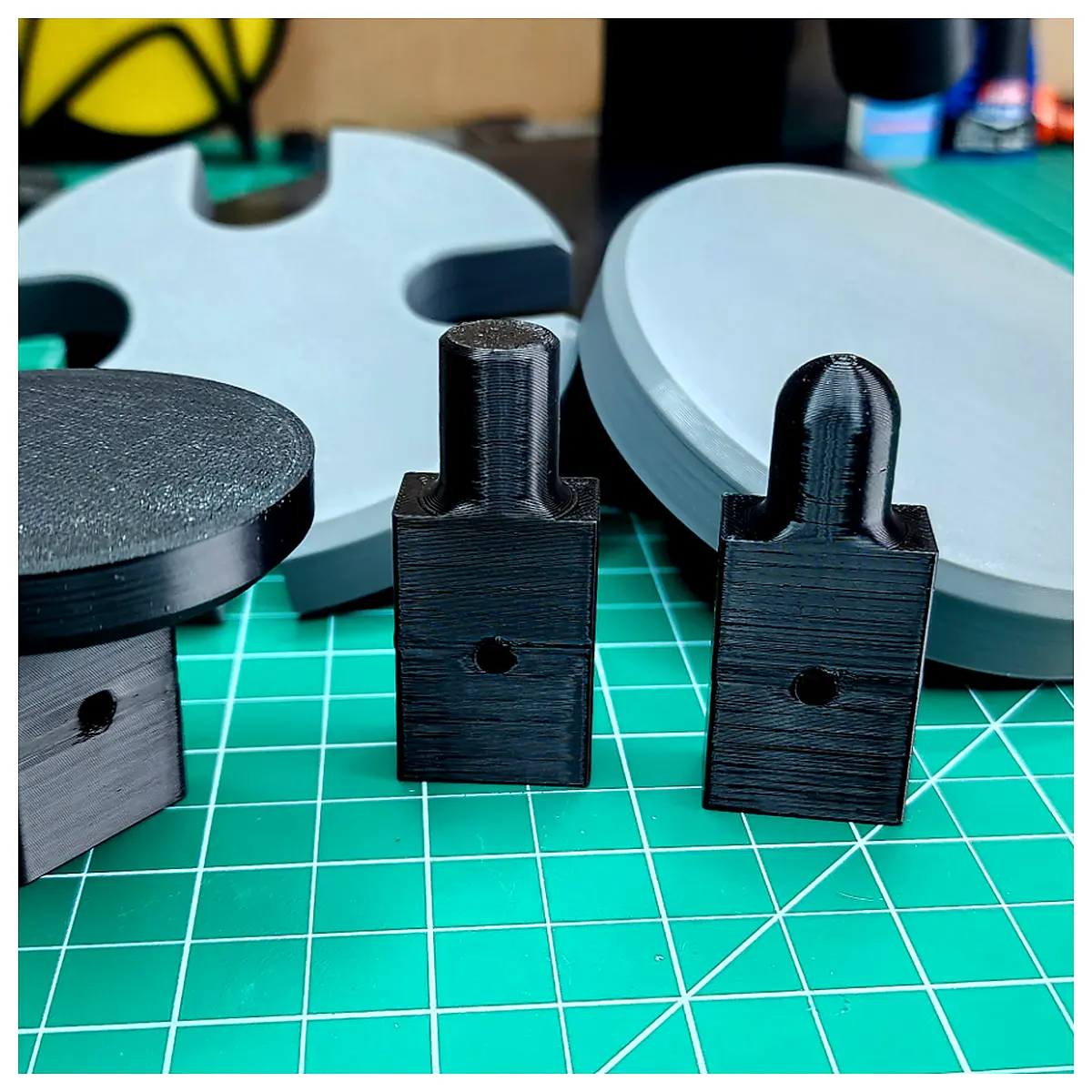 Adjustable Punching Jigs Punching Plates Resin Molding Accessories Punching Tools Die Making Parts Manufacturing