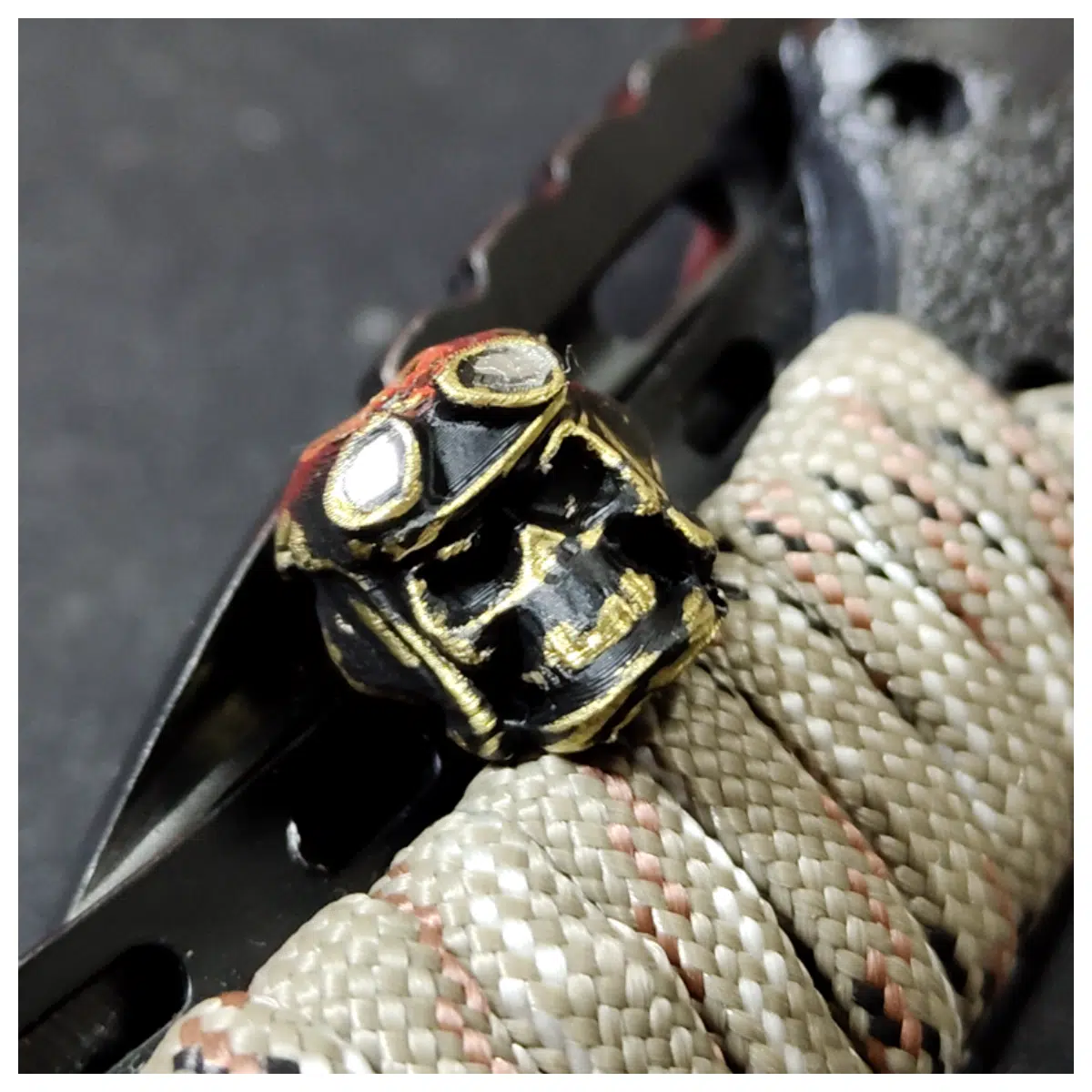 EDC Skull Motorcycle Parts Headguard Protector Motorbike Accessories Motorcycle Modification Skull Head Guard