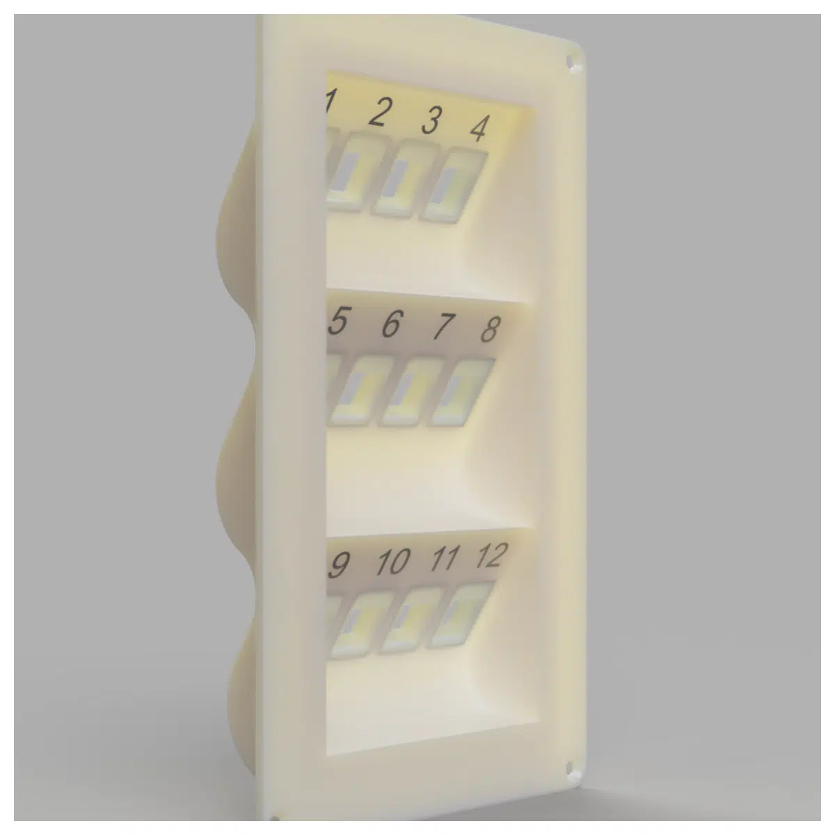 12 Port Wall Plate Network Data Outlet Home Office Network Signal Booster Fast Connection
