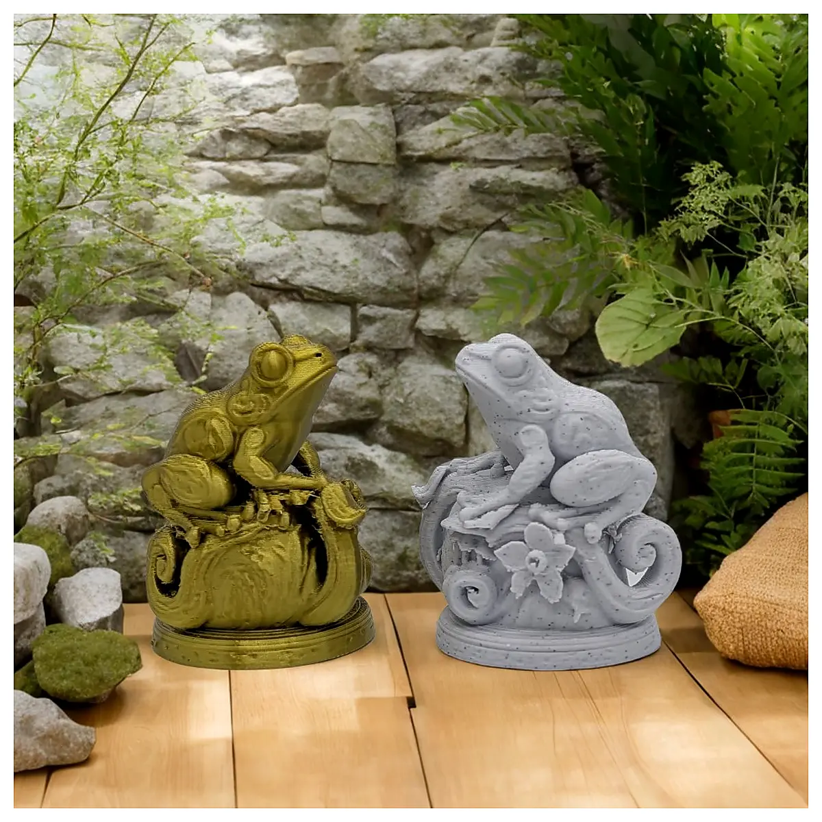 Fu Zhi Statue Decorative Figurine Art Gift Lucky Ceramic Sculpture Home Decor