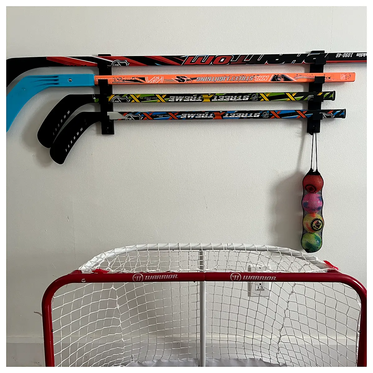 Hockey Stick Wall Mount Holder Stick Storage Hockey Stick Rack Stick Support Hockey Equipment