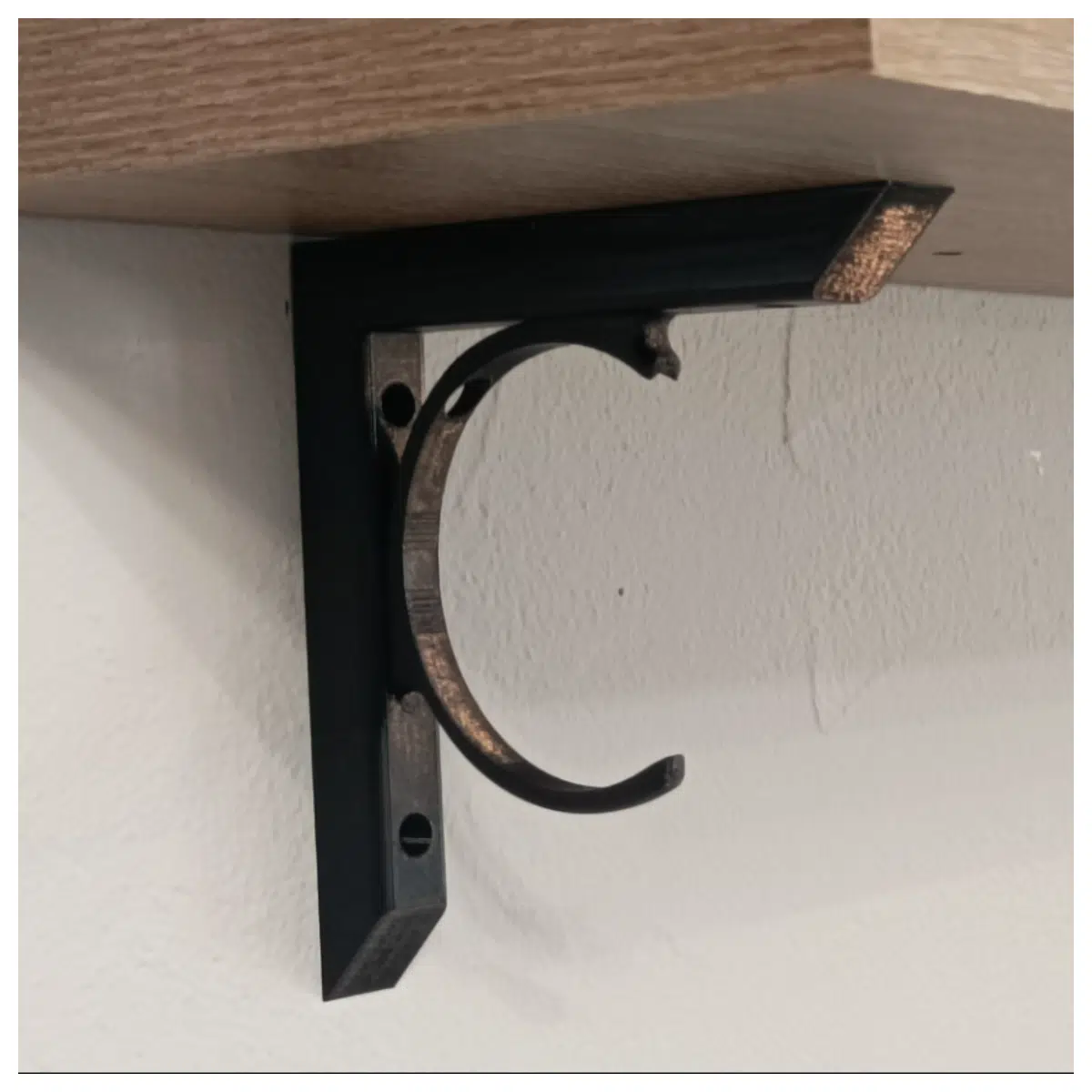 Wall Mounted Shelf Corner Brackets Installation Repair Parts Support Bracket Shelf Support Wall Storage