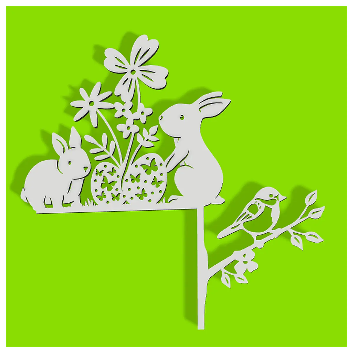 Easter Decor Corner Bunny Figurine Holiday Decorations Christmas Decorations Decoration Accessories