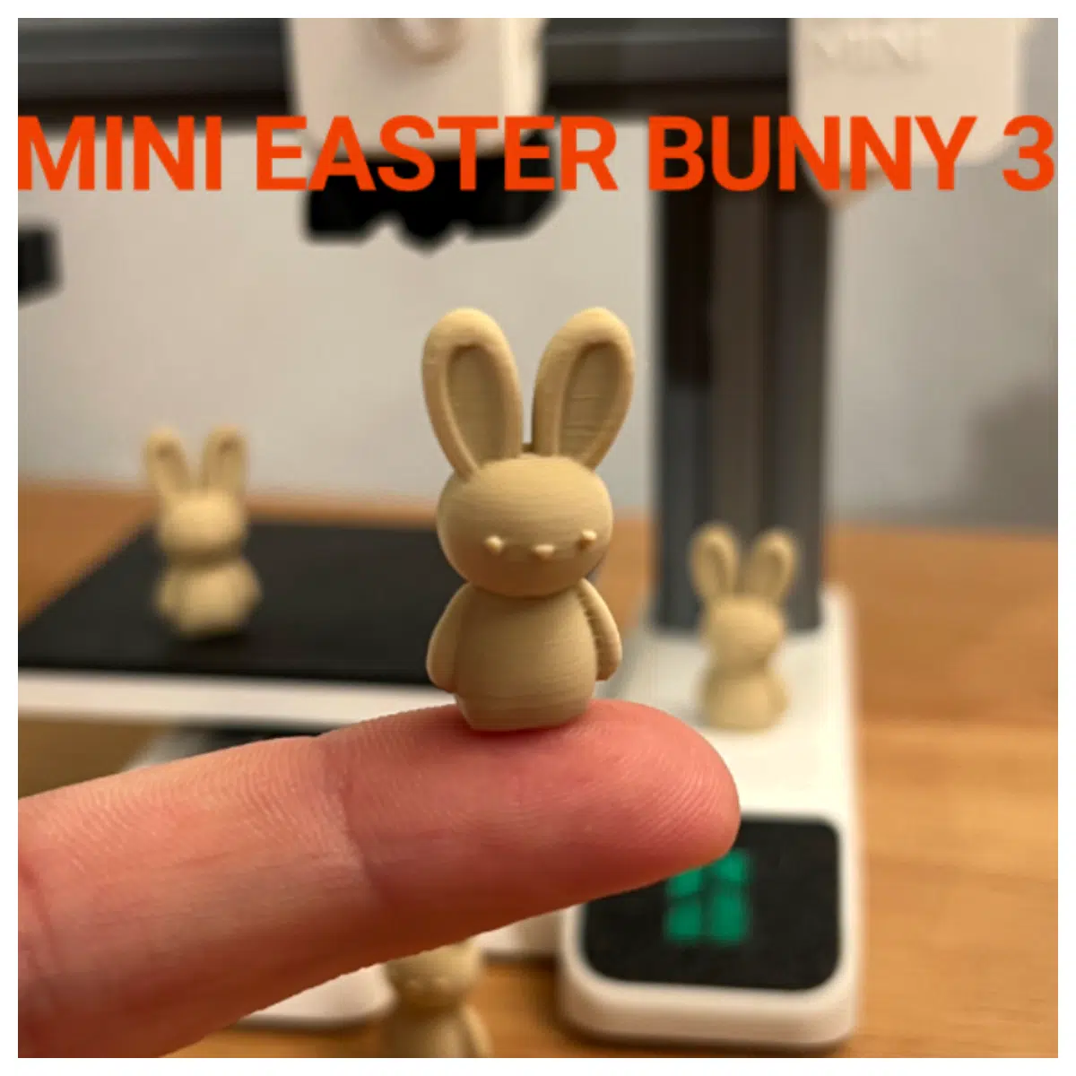 Mini Resurrection Bunny Toy Decoration Easter Party Gift Supplies 3