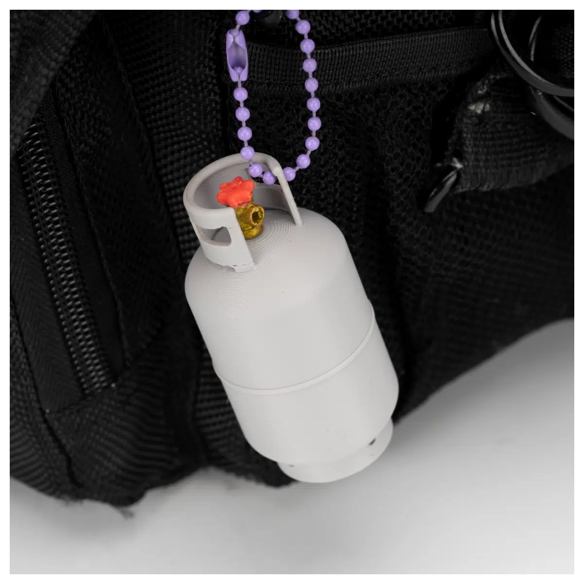 Miniature Gas Cylinder Keychain Model Micro Model Ornament Bag Charm Scale Model Decoration
