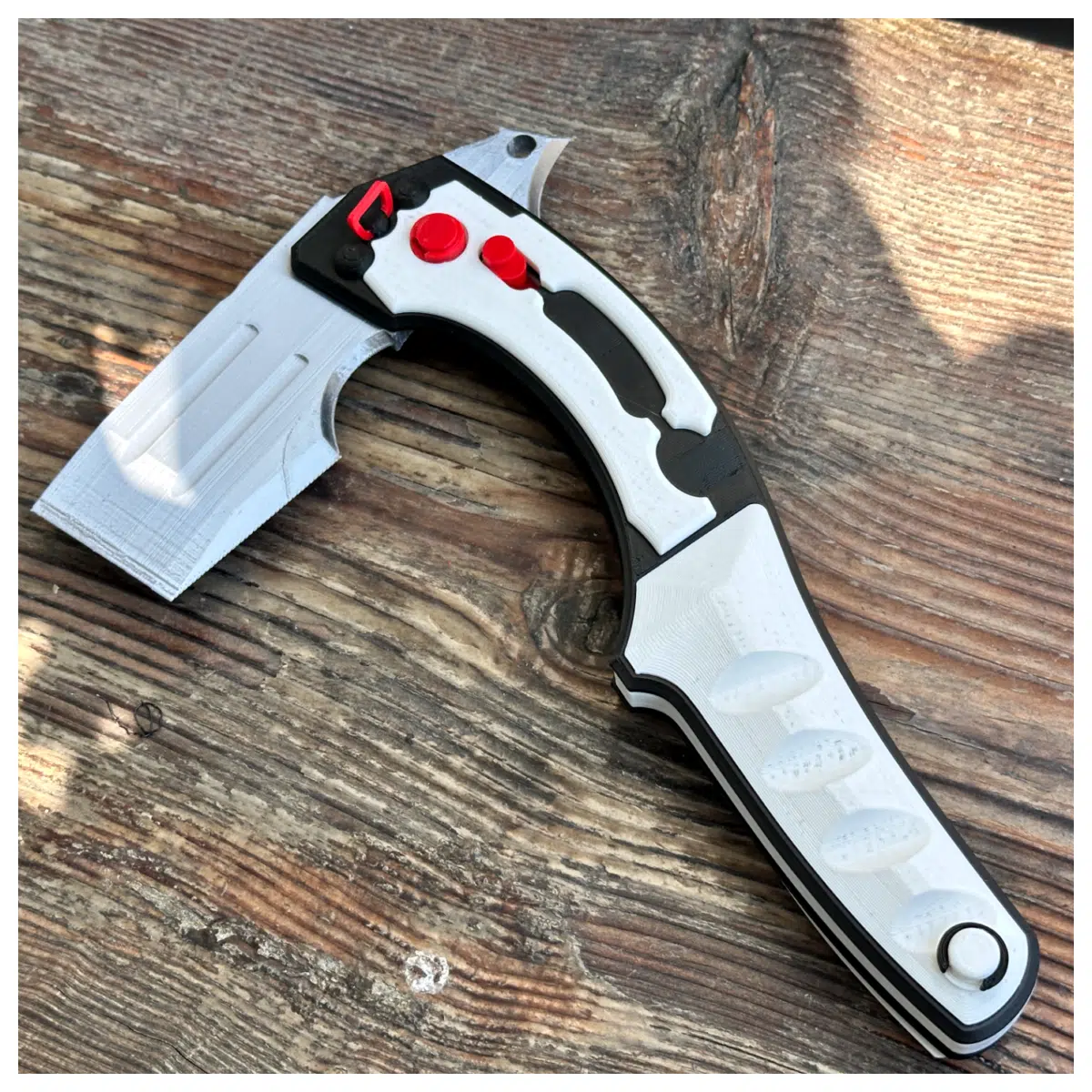 Folding Spring Lock Collapsible Chopping Tool Outdoor Activities Logging Accessories Safe Carry