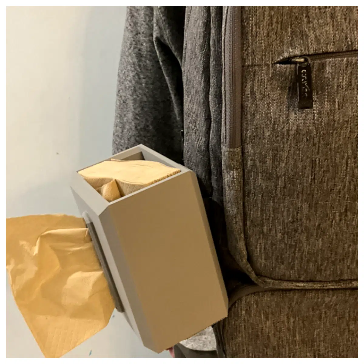Portable Tissue Box Mini Handheld Tissue Pack Outdoor Travel Camping Sports Carry Bag Accessories