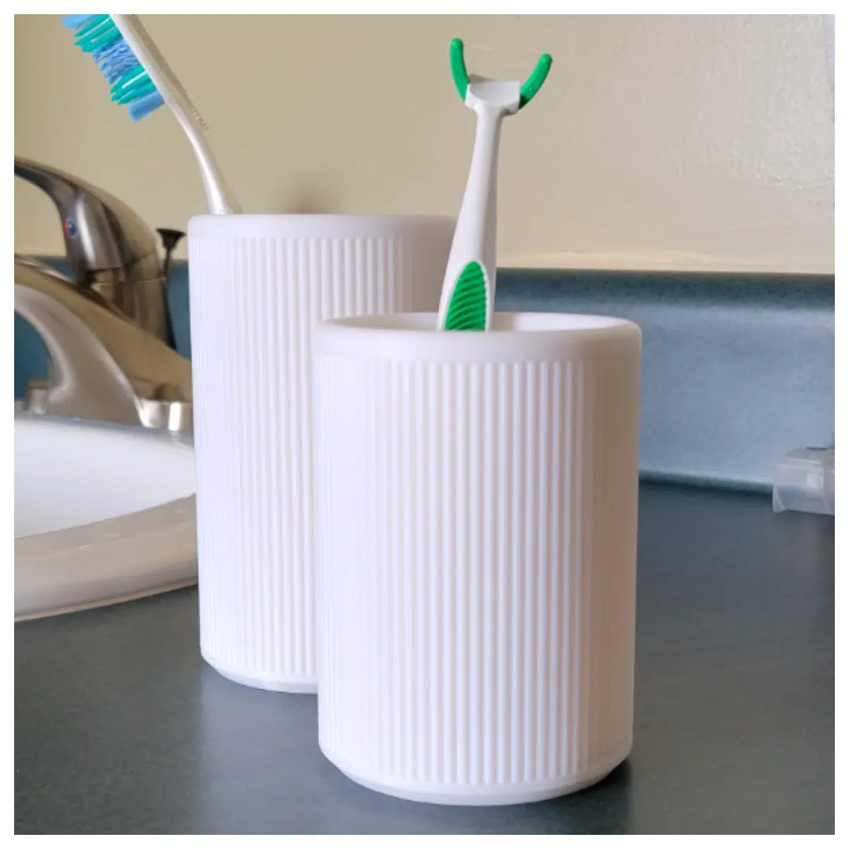 Ribbed Pattern Cups Ribbed Decoration Ceramic Cups Drinking Cups Gift Cups Ribbed Design