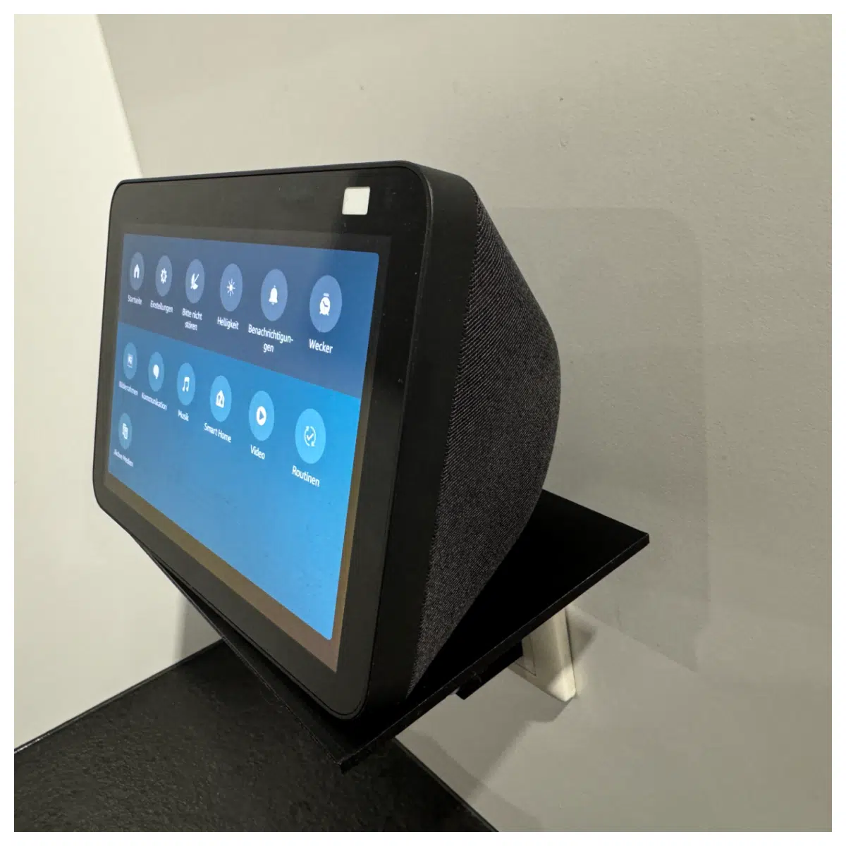 Echo Show 8 Mount Stand Dock Charging Station Smart Home Voice Control Desktop Wall Mount Smart Speaker