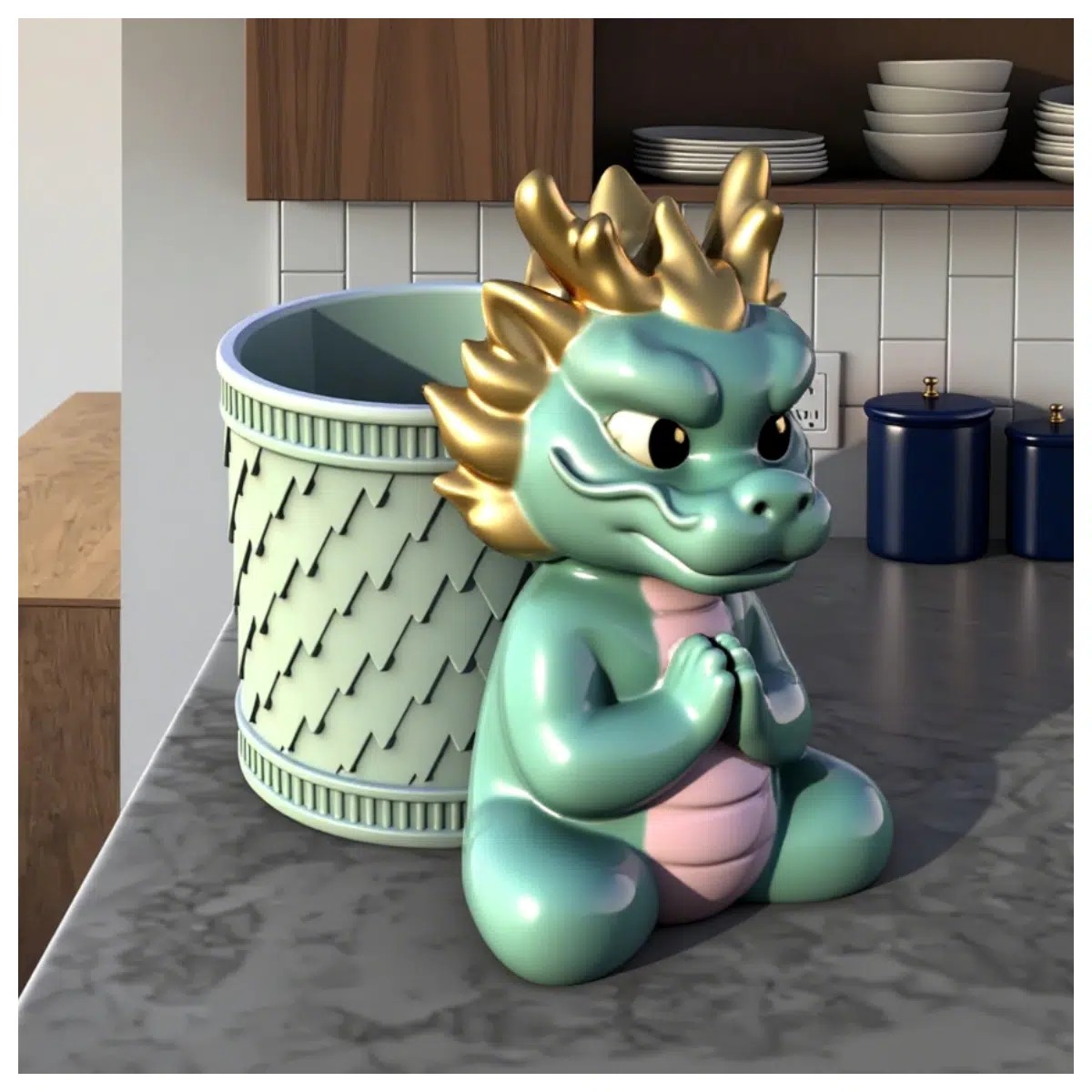 Dragon Scale Pot Silent Dragon Cooking Pot Kitchenware Dragon Culture Dragon Pattern Kitchen Decor Cooking Tools
