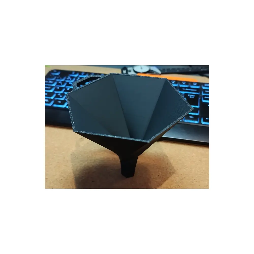 Hexagonal Funnel Funnel Measuring Container Dropper Lab Supplies Funnel Accessories Parts