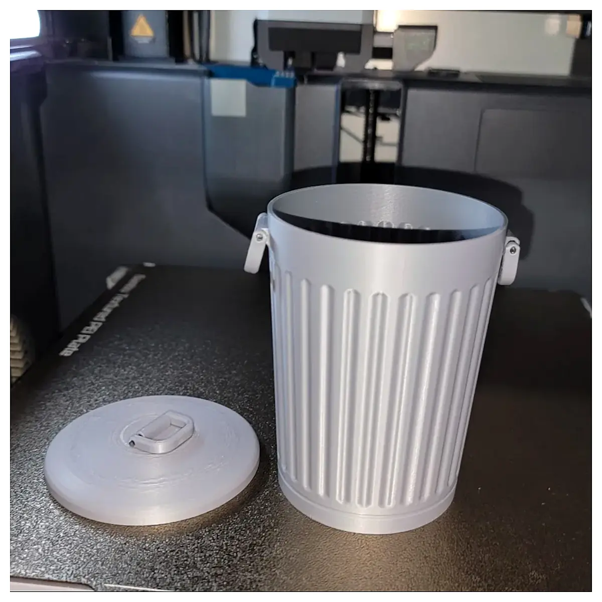 Trash Can Waste Bin Recycling Container Disassembly Repair Parts Environment