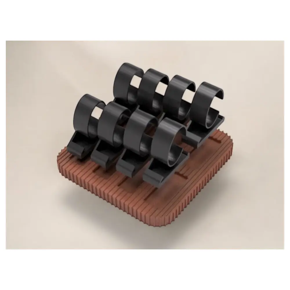 Watch Display Stand 8 Slots Holder Desk Display Unit Promotional Shelves Exhibition Display