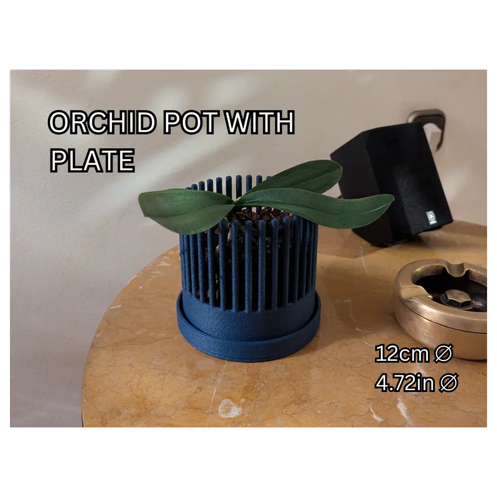 Aeration Drainage Flower Pot Base Plant Stand Orchid Pot Large Flower Pot Orchid Planting