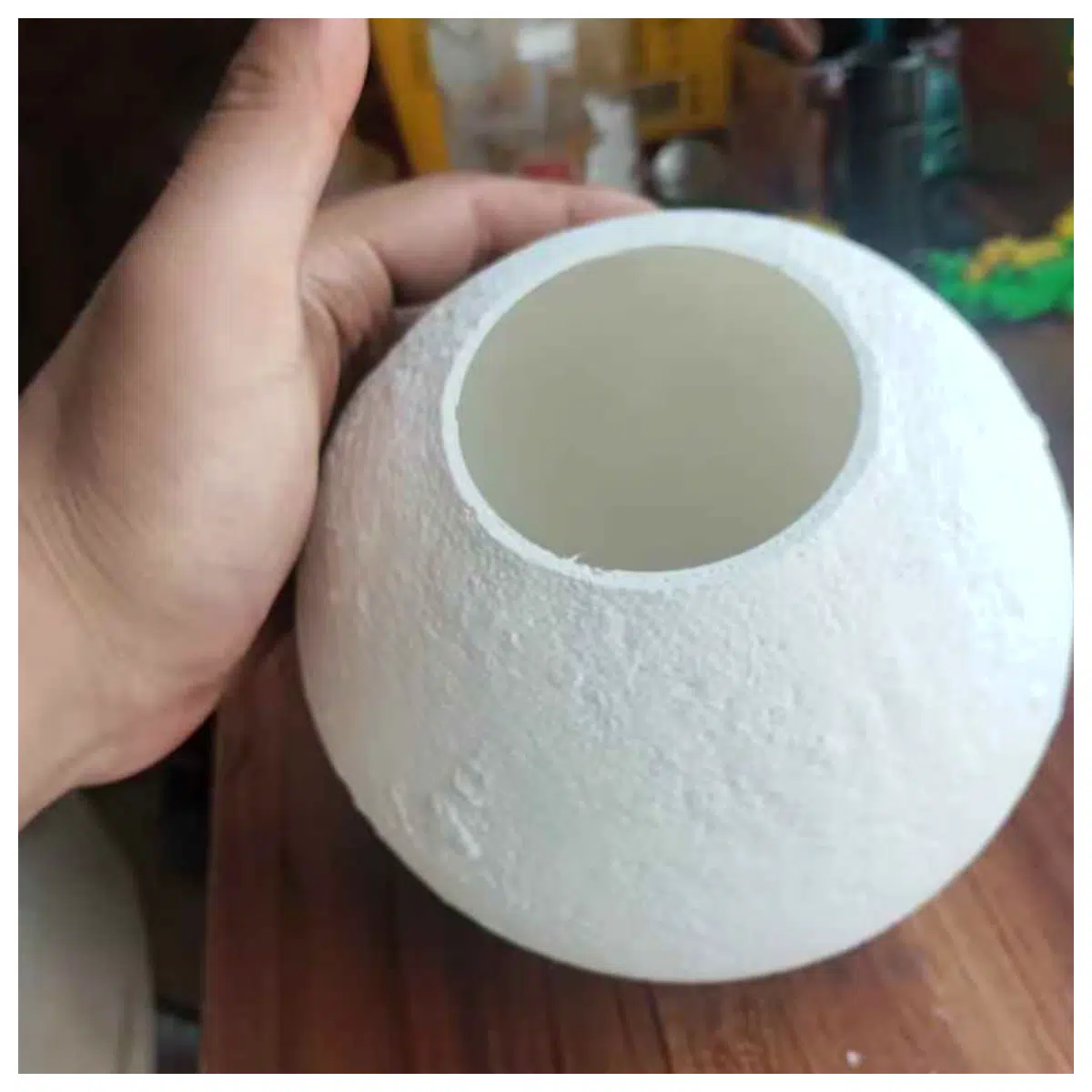 Lunar Surface Model Globe Display Sphere Lunar Terrain Science Education Toy Universe Learning