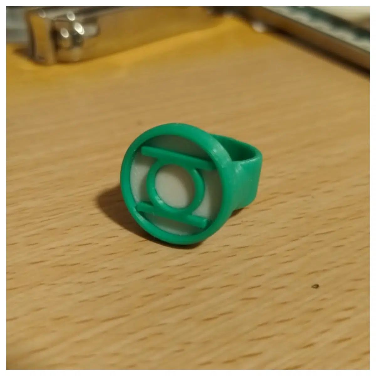Green Man Ring Car Decoration Traffic Accessory Vehicle Modification Driving Fun Car Toy Car Merchandise