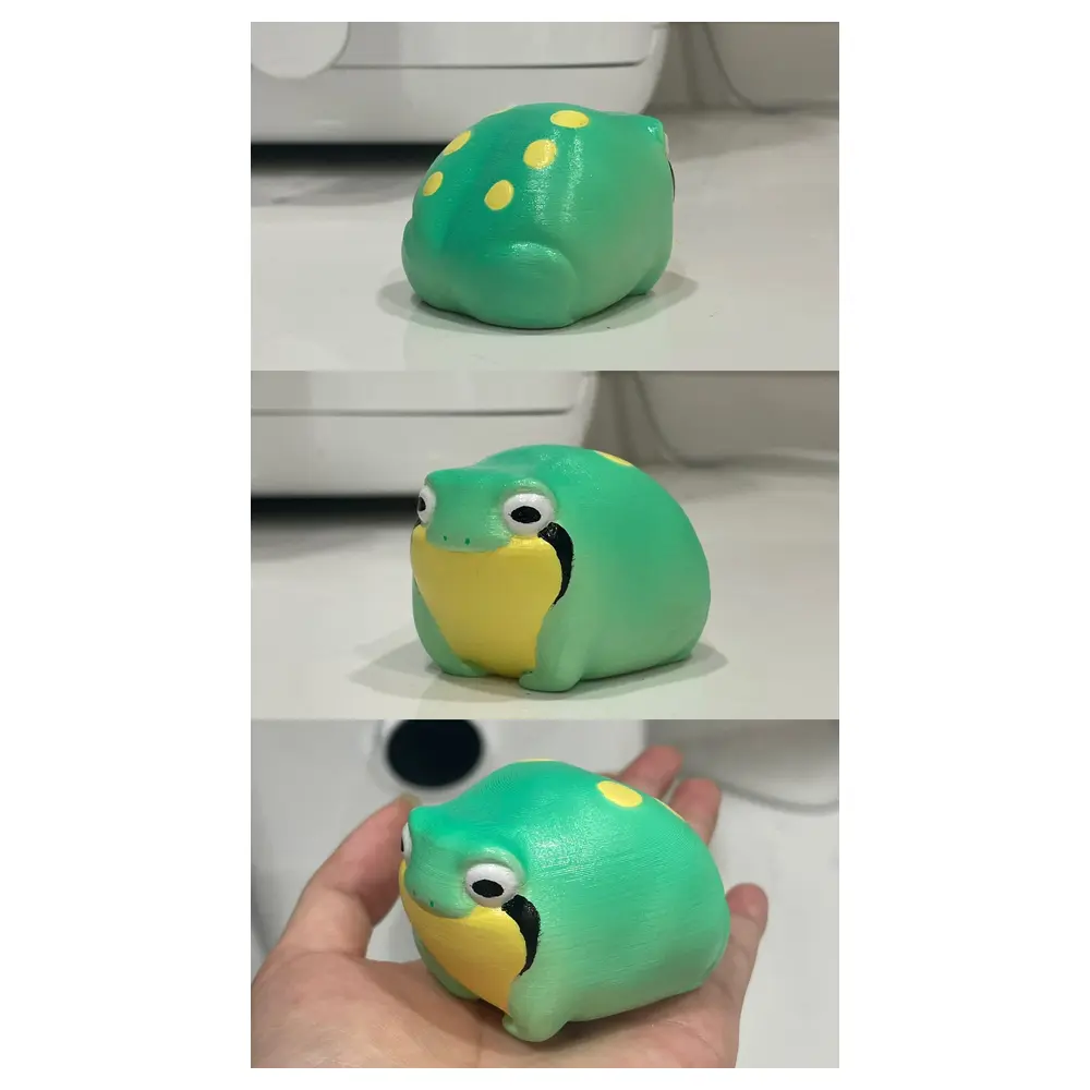 Dumpling Figurine Print No Support Desktop Decoration Creative Figurine