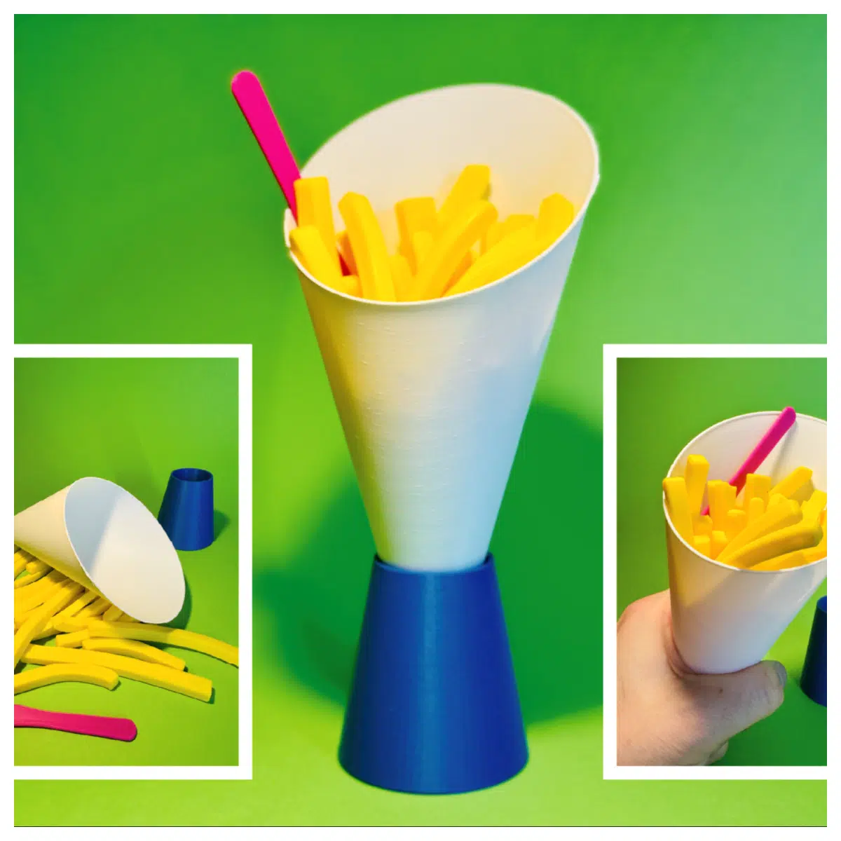 Large Bag of Fries Snack Food Family Meal Sharing Joy Chip Lover s Essential