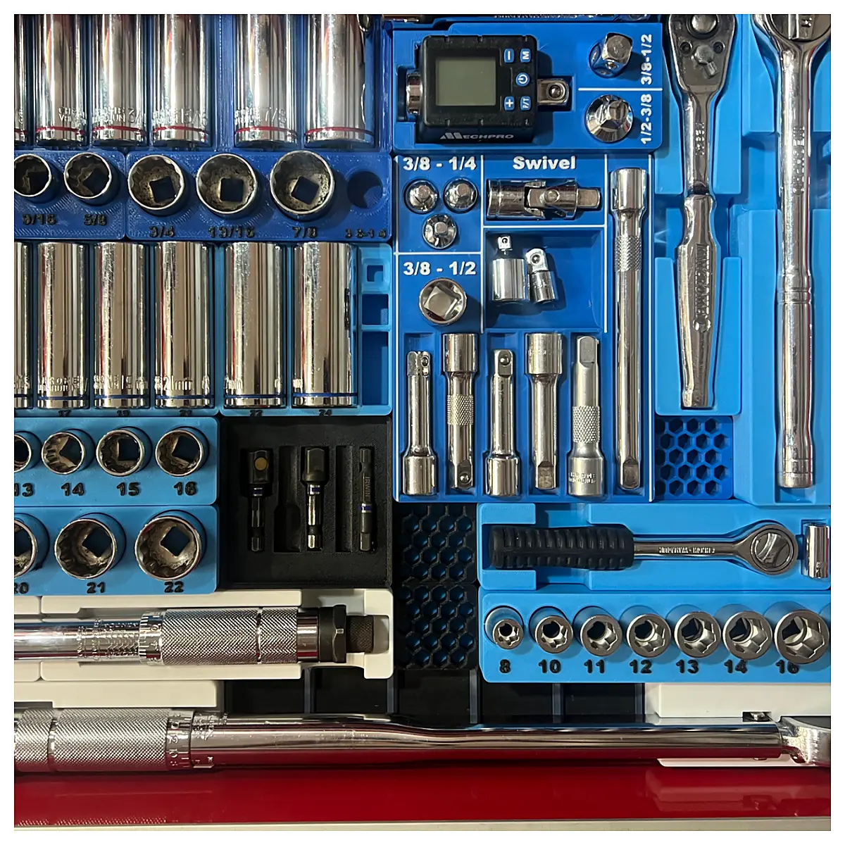 12 Inch Torque Wrench Gridfinity Torque Tool Tightener Electronic Wrench Repair Parts