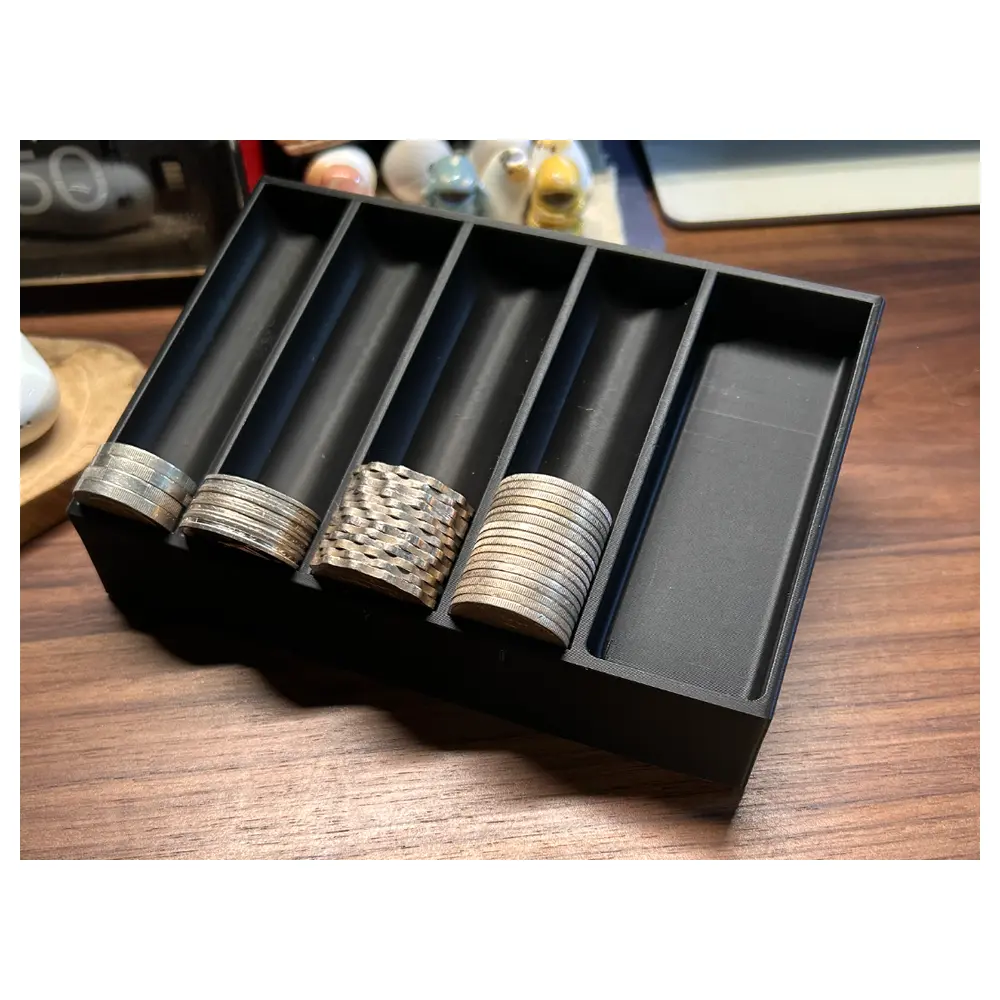 Coin Storage Box Coin Collection Holder Design Support Money Saving Box Coin Organizer