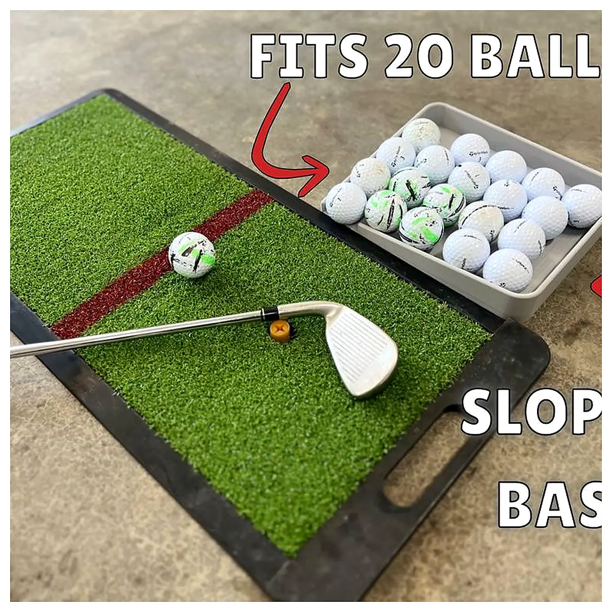 Teeing Mat Automatic Tilting Ball Return System Automatic Tee Positioning Smart Ball Positioner Improve Game