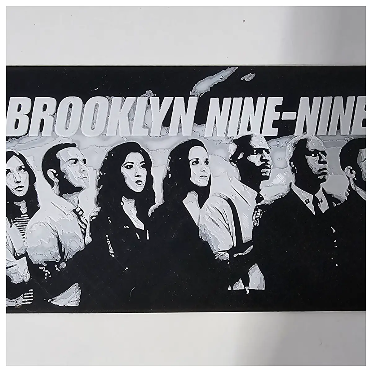 Poster Design City New York Art Decor Advertising Promotion Brooklyn Nine Nine Print Wall Art