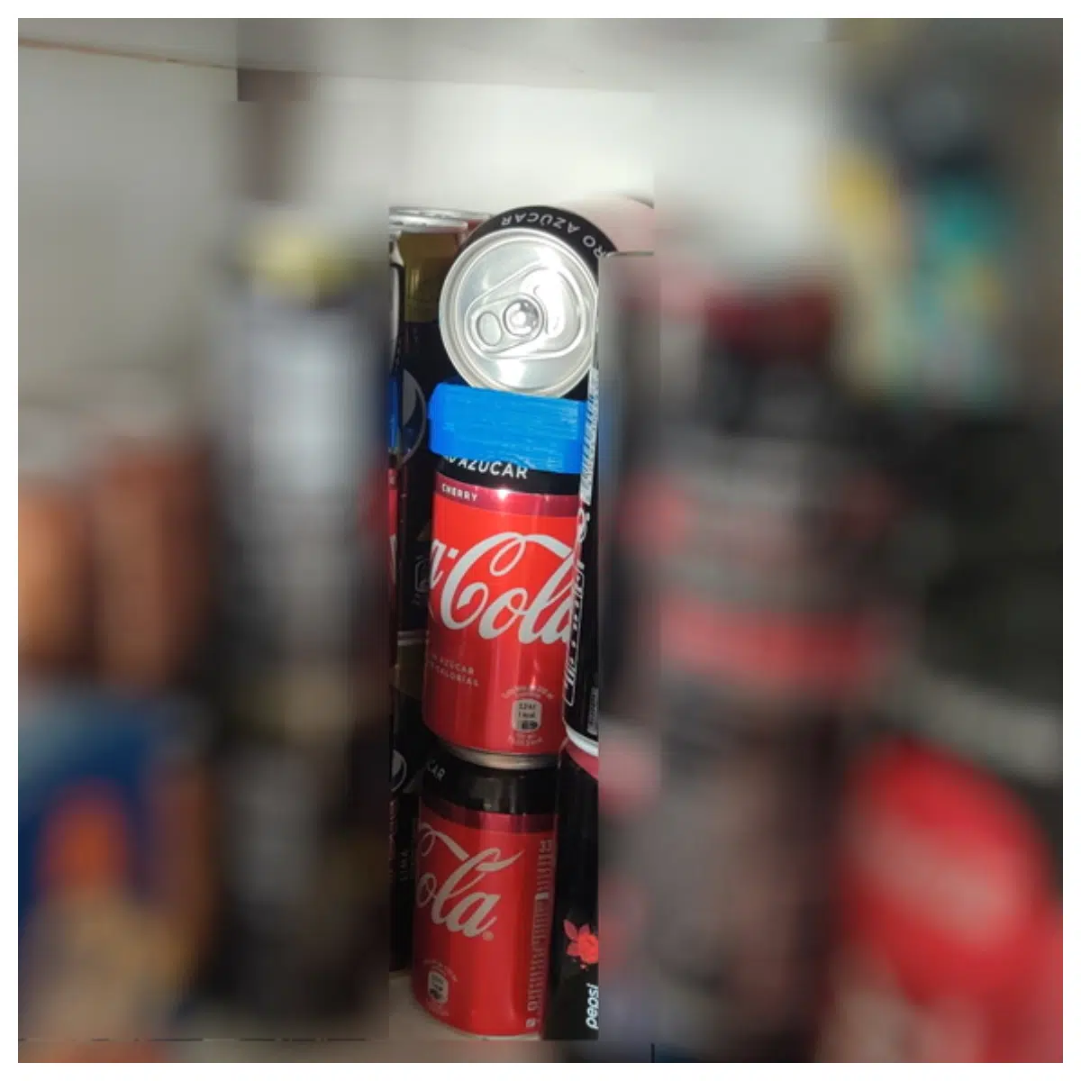 1mc multi tier can organizer shelf rack storage for pantry fridge cabinet space saving