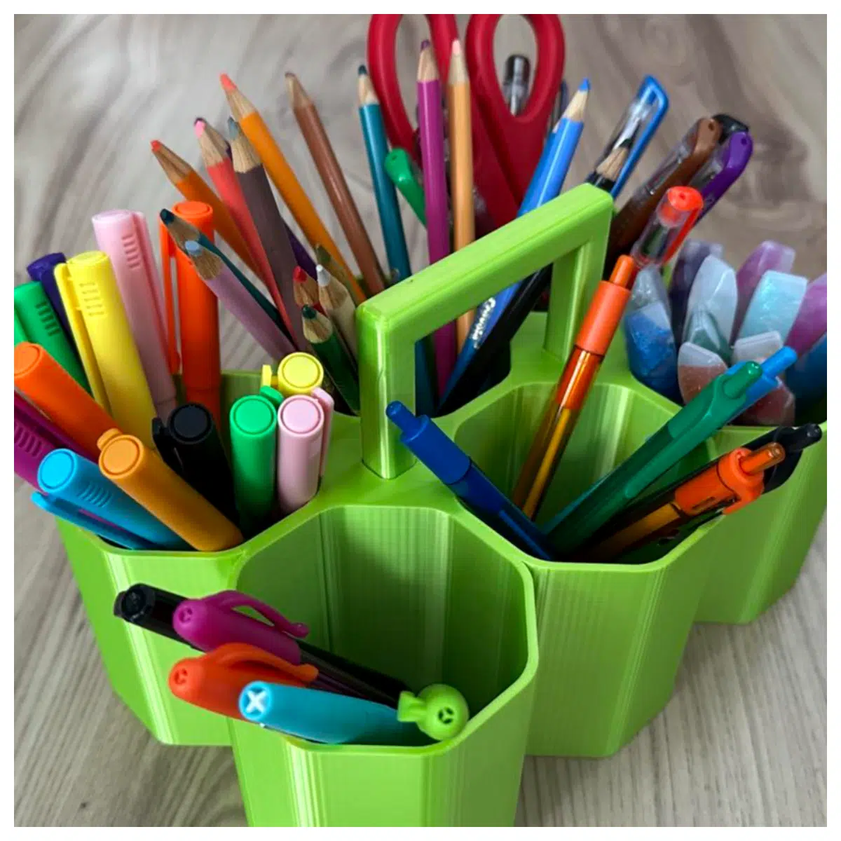 Multi Function Organizer Pen Holder Craft Tool Box Storage Box Art Box Creative Storage Pen Case