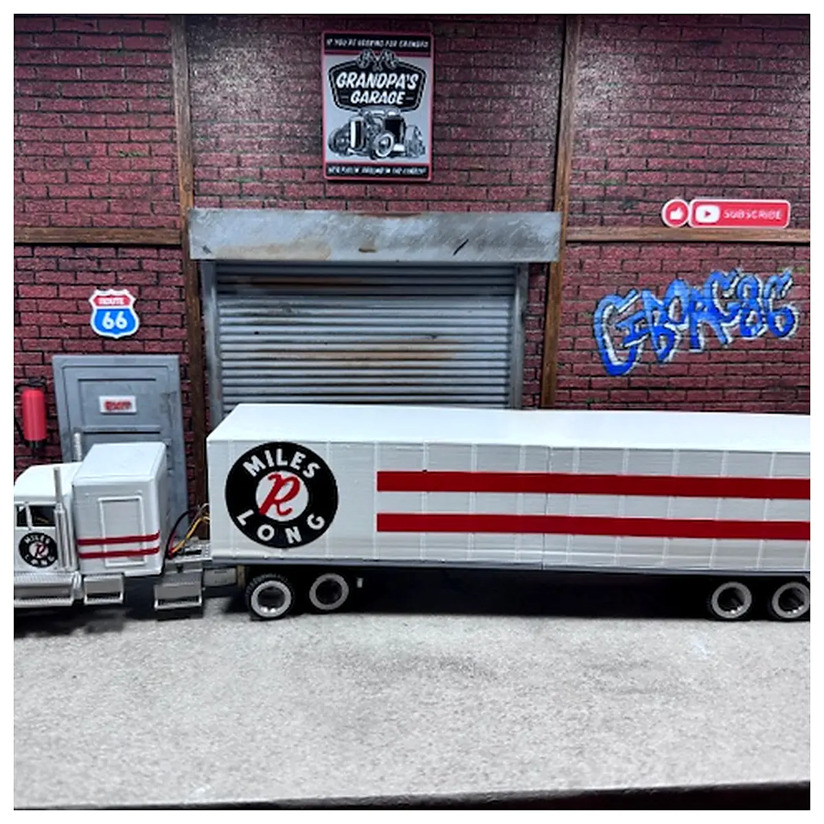 Little King Transport Truck 1 43 Scale Model Truck Toy Assembly Building Scale Model Truck Toy