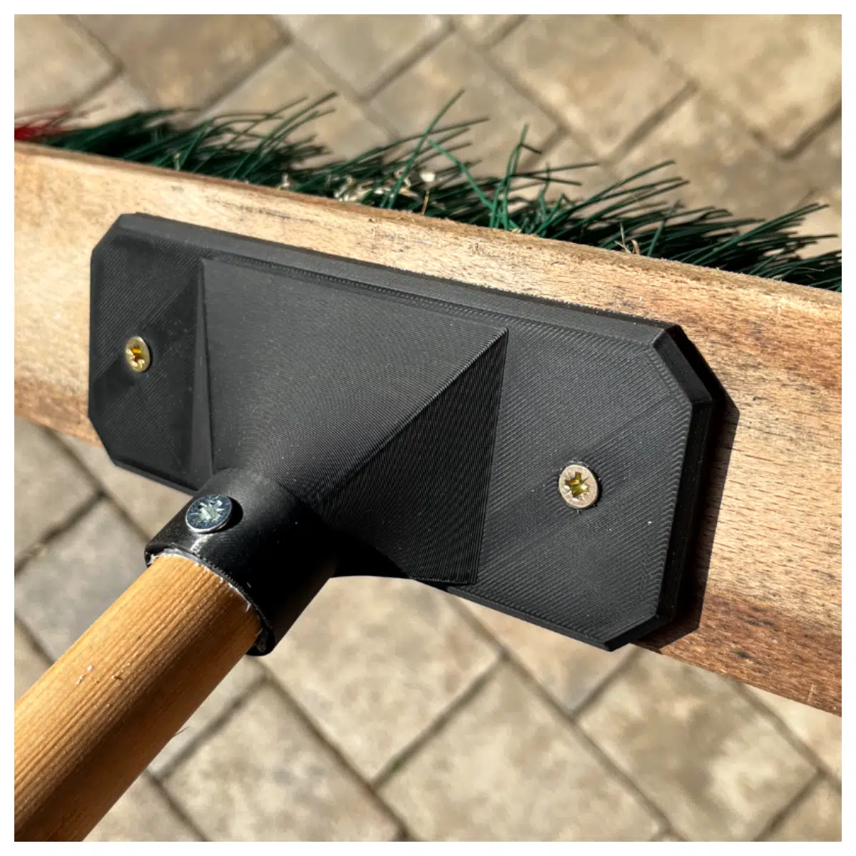 Broom Handle Mounting Seat Replacement Broom Handle Parts Broom Handle Support Broom Handle Connector Mounting Seat Accessories