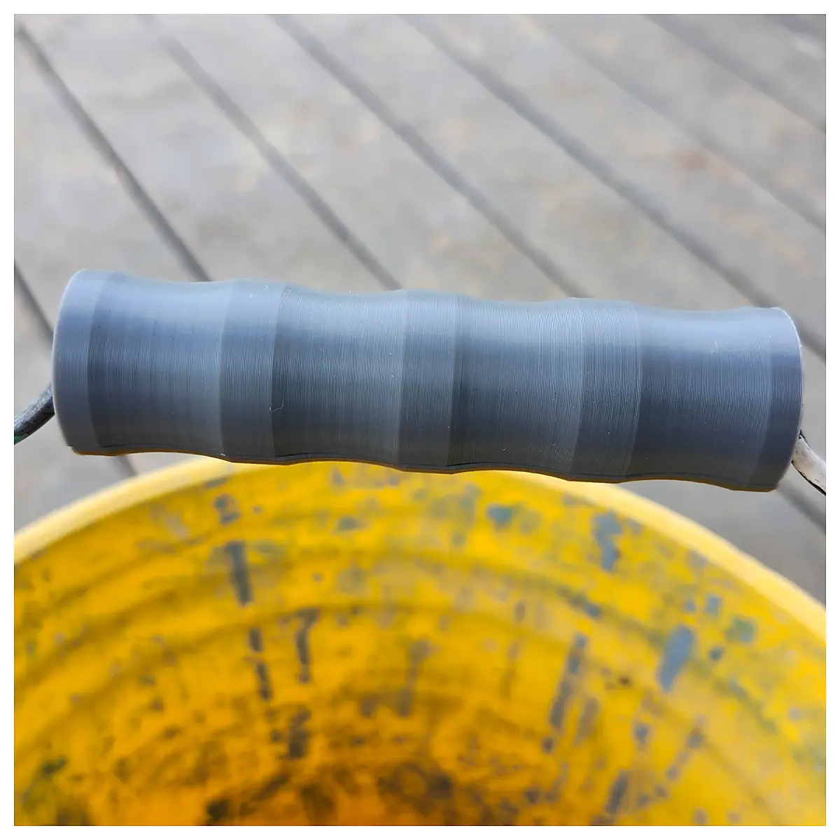 Comfortable 5 Gallon Bucket Handle Portable Outdoor Activities Sports Equipment Parts Repair