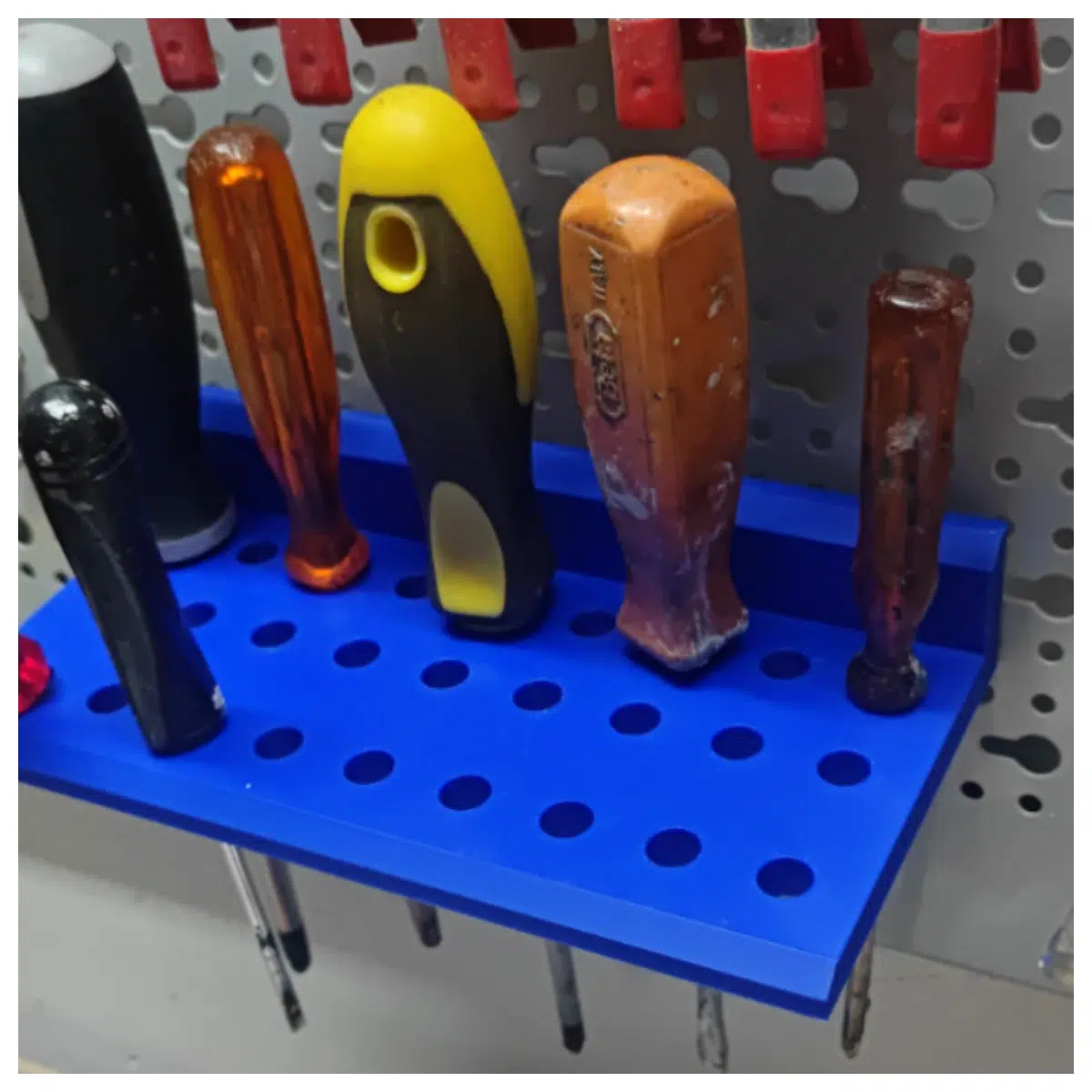 Screwdriver Organizer Box Tool Storage Case Electronic Repair Parts Organizer Screw Driver Accessory Box