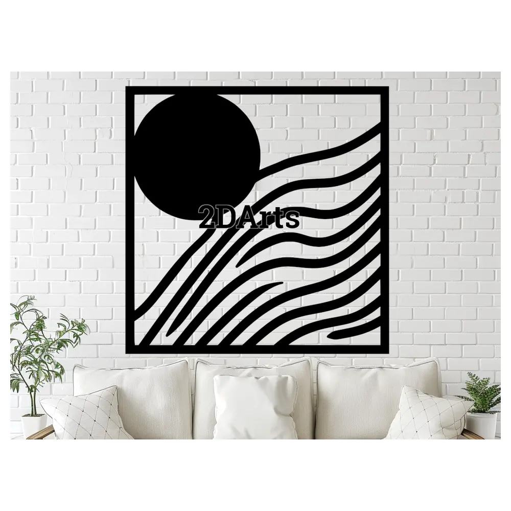 3D Wall Art STL Files Laser Cut Modern Designs Universal Wall Decor Art Decoration Wall Panels