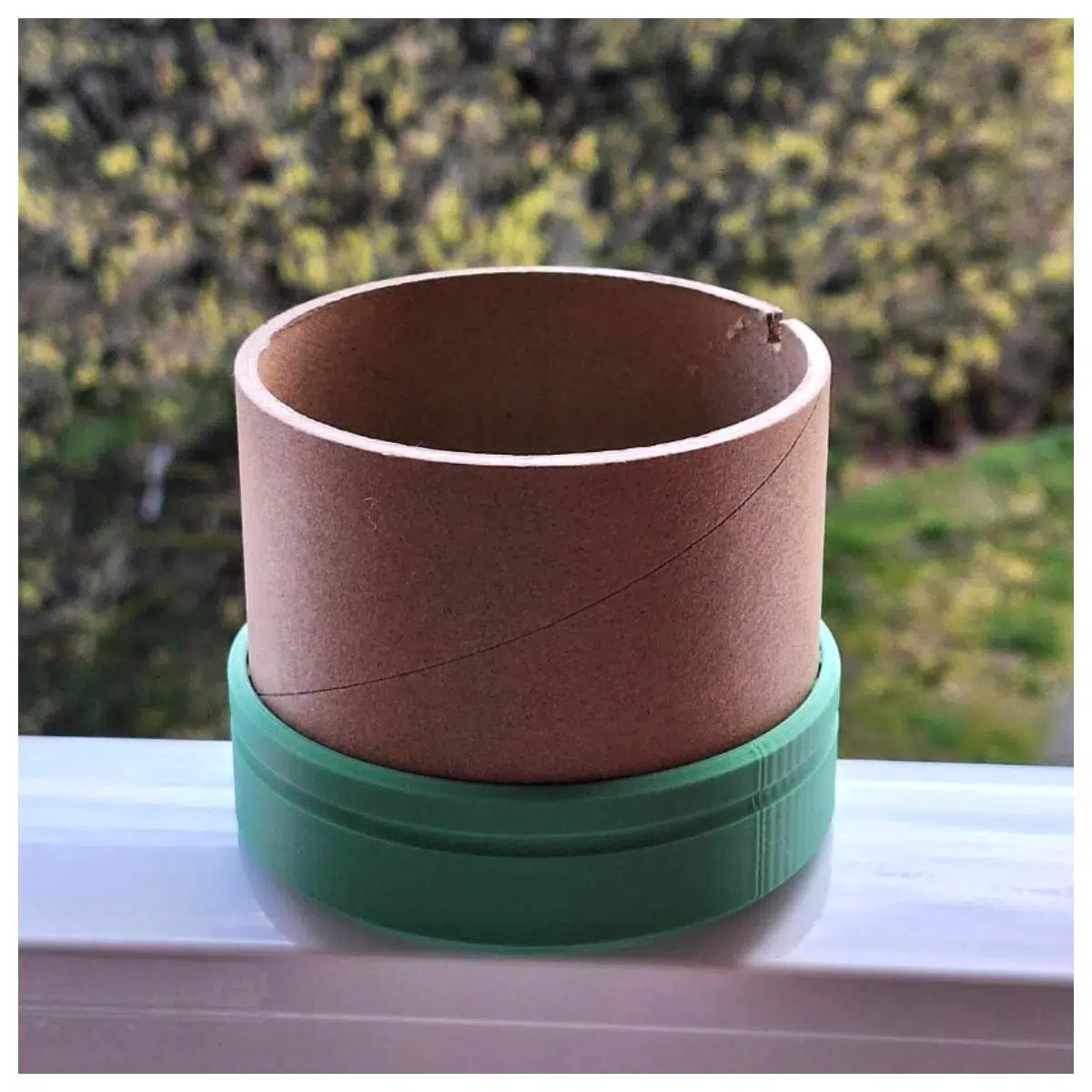 Cardboard Bobbin Organizer Flower Pot Base Plant Stand Support Flower Support Garden Accessories
