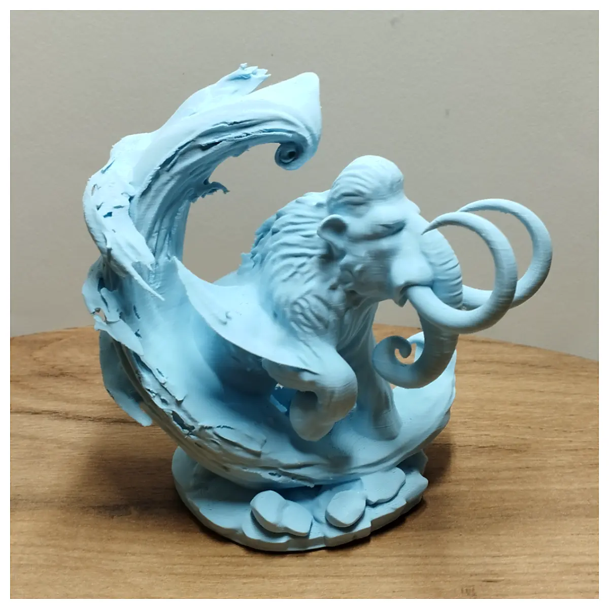 Mammoth Statue Decorative Figure Home Decor Art Sculpture Gift Art Collection