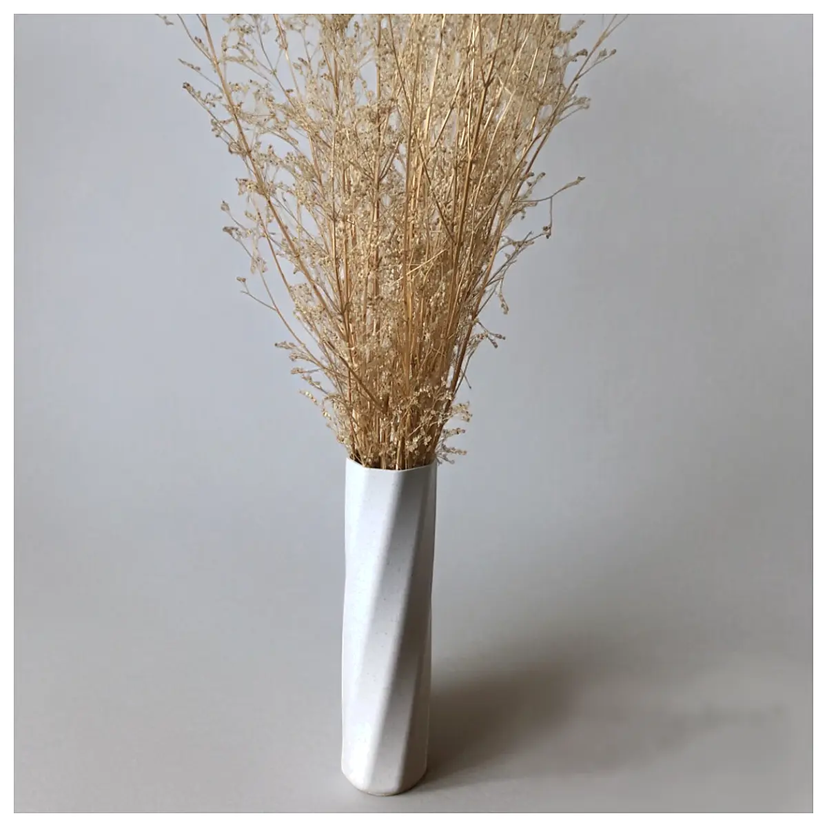 Octagonal Rotating Vase Modern Style Floral Vase Dry Flower Decor Multi Angle Vase Creative Home Decor Arrangement
