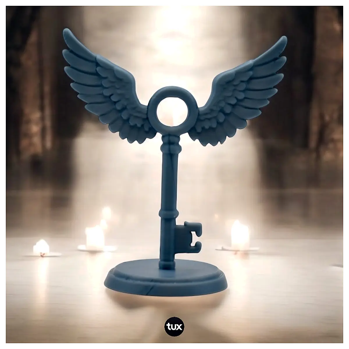 Winged Key Art Flying Key Mechanical Key Wing Toy Character Toy Anime Merchandise