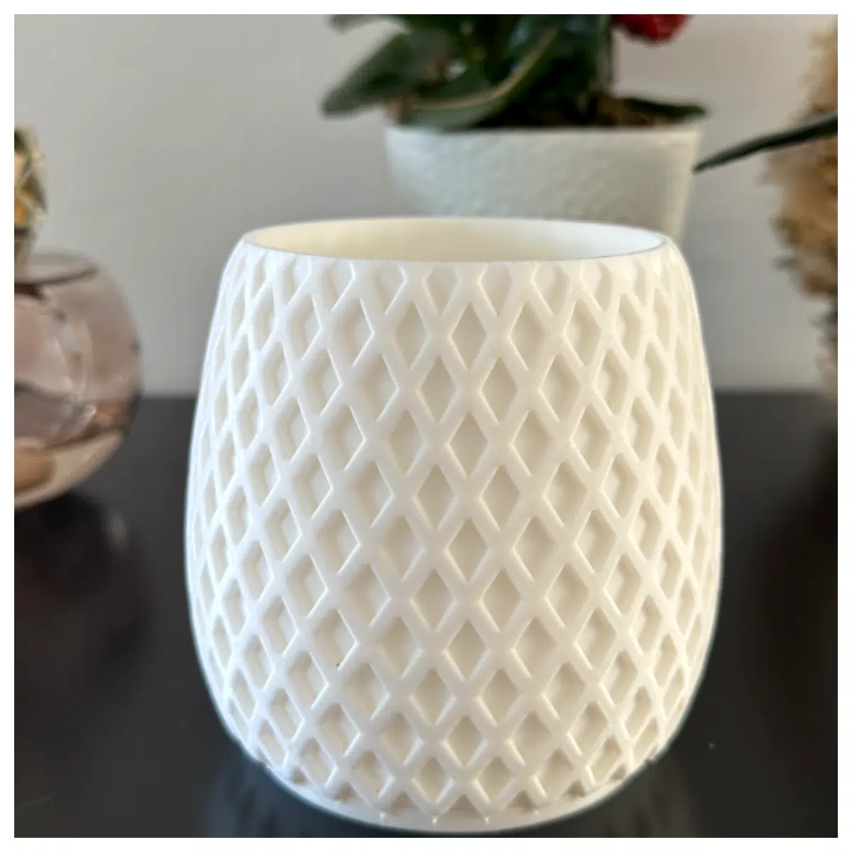 Modern Vase 75cm Diameter Decorative Object Home Decor Art Ceramic Vase Creative Floral Arrangement