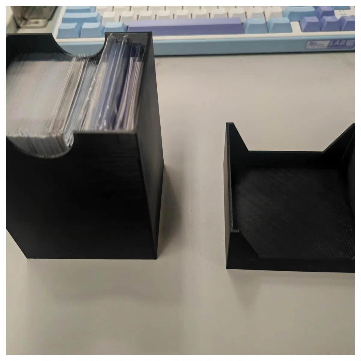 Storage Square Box with Lid Star Card Organizer Collection Box for Card Game Storage Sealed Storage Container