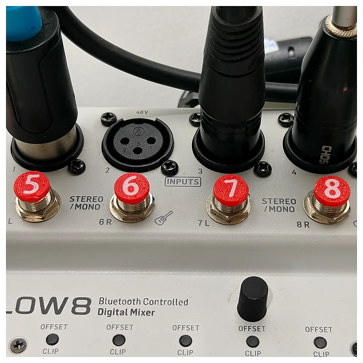 65 Audio Port Cover Protection Cap 8 Shield Audio Equipment Noise Reduction Cover Repair