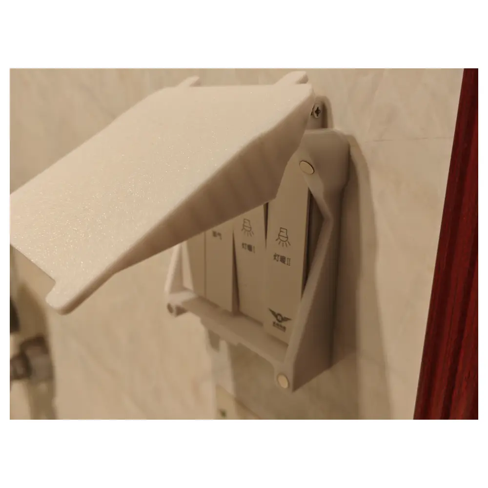 Waterproof Switch Cover Anti False Trip Protection Shield Temperature Controller Wall Switch Leakage Protection Smart Home Insulated Cover