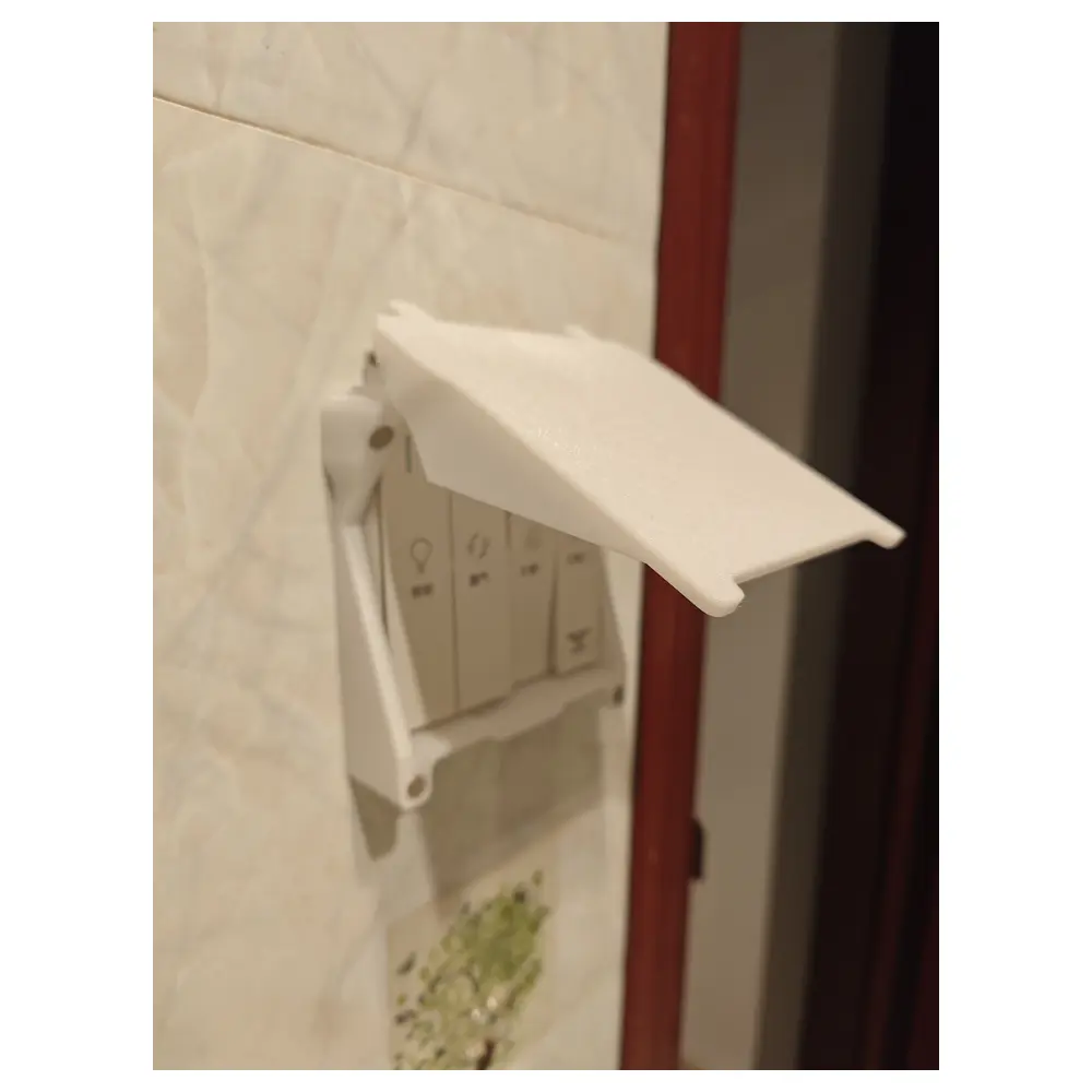 Waterproof Switch Cover Anti False Trip Protection Shield Temperature Controller Wall Switch Leakage Protection Smart Home Insulated Cover