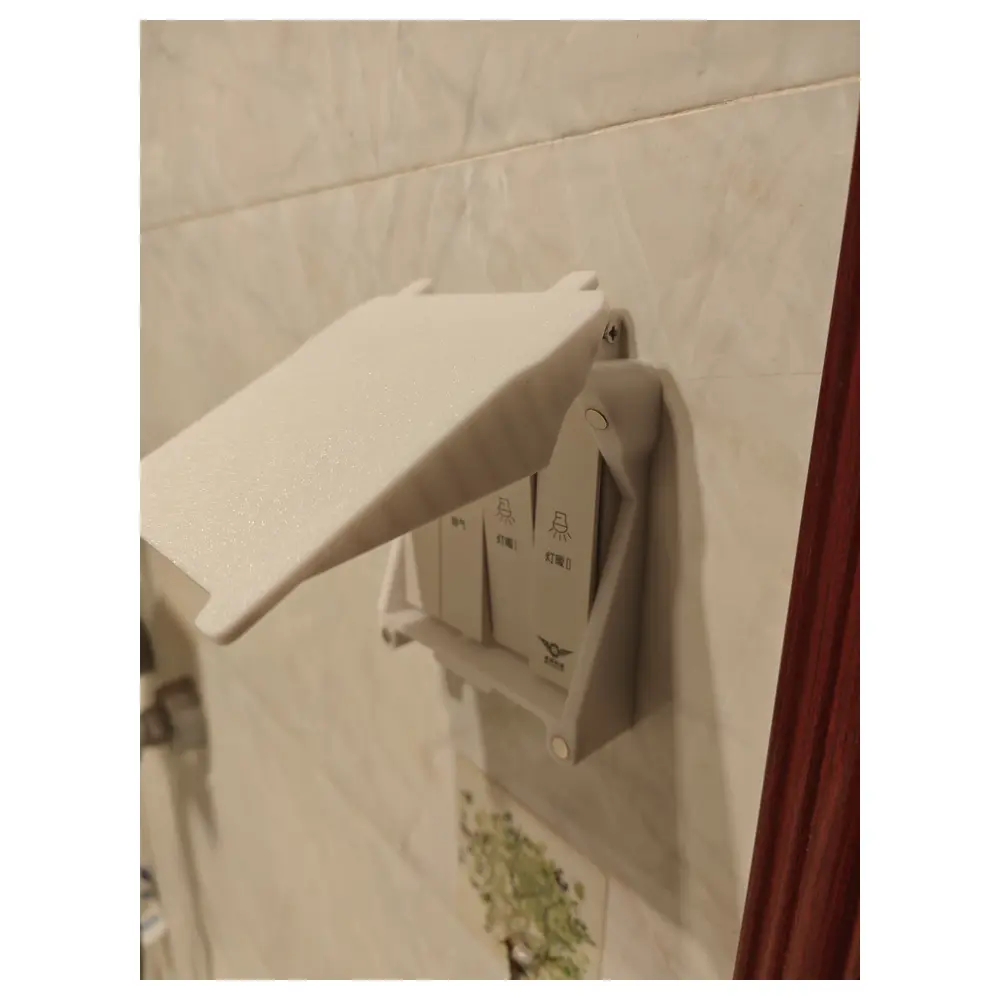 Waterproof Switch Cover Anti False Trip Protection Shield Temperature Controller Wall Switch Leakage Protection Smart Home Insulated Cover