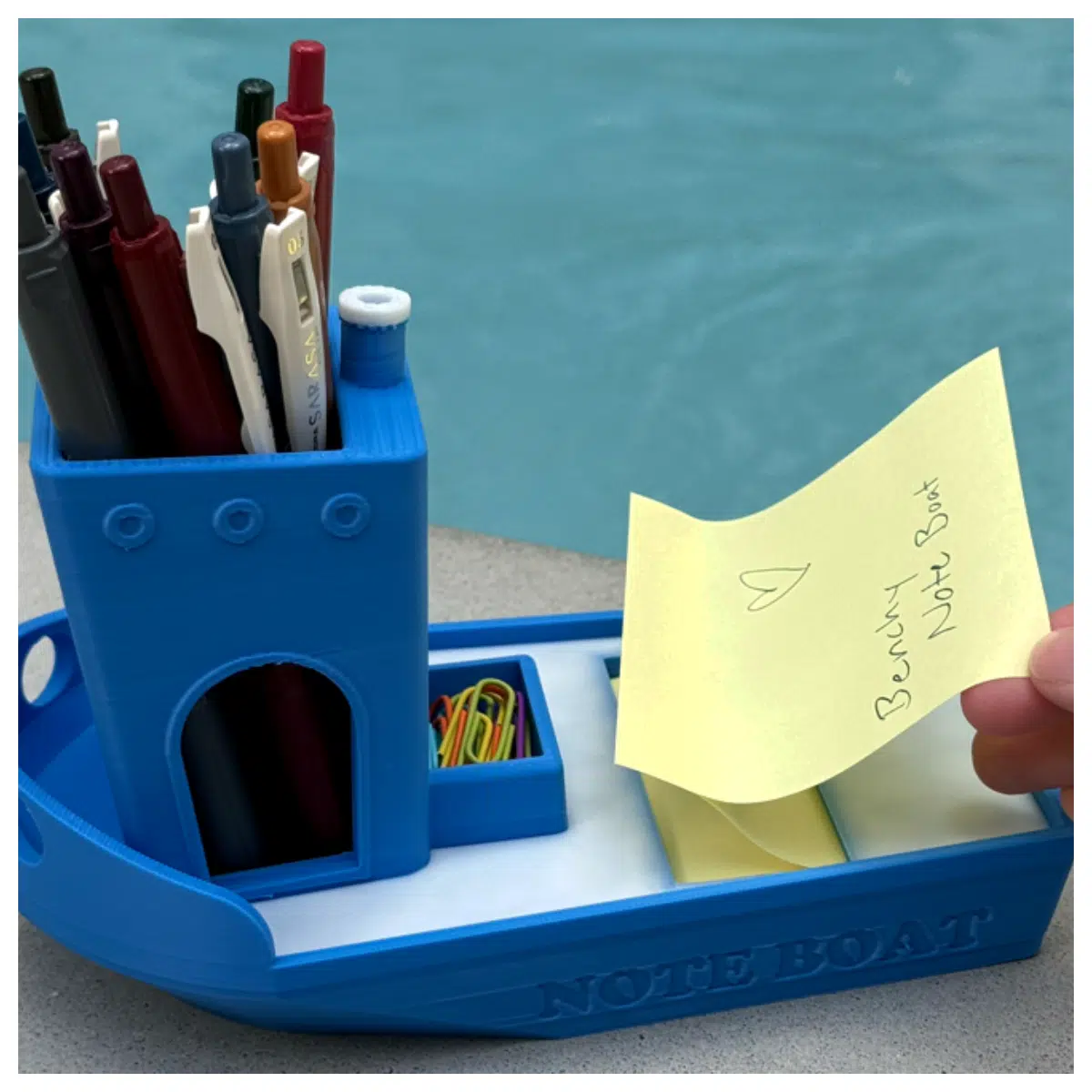 Desk Organizer Notebook Holder Multi Purpose Storage Box Desktop Organizer Lazy Storage Tool