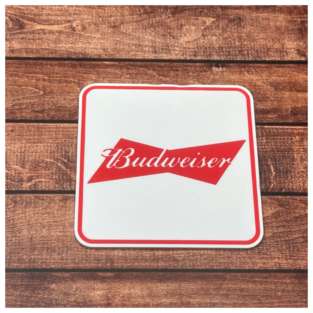 Tsingtao Beer Coasters Beer Coasters Drink Mats Table Protection 6 Pack for Home Bar