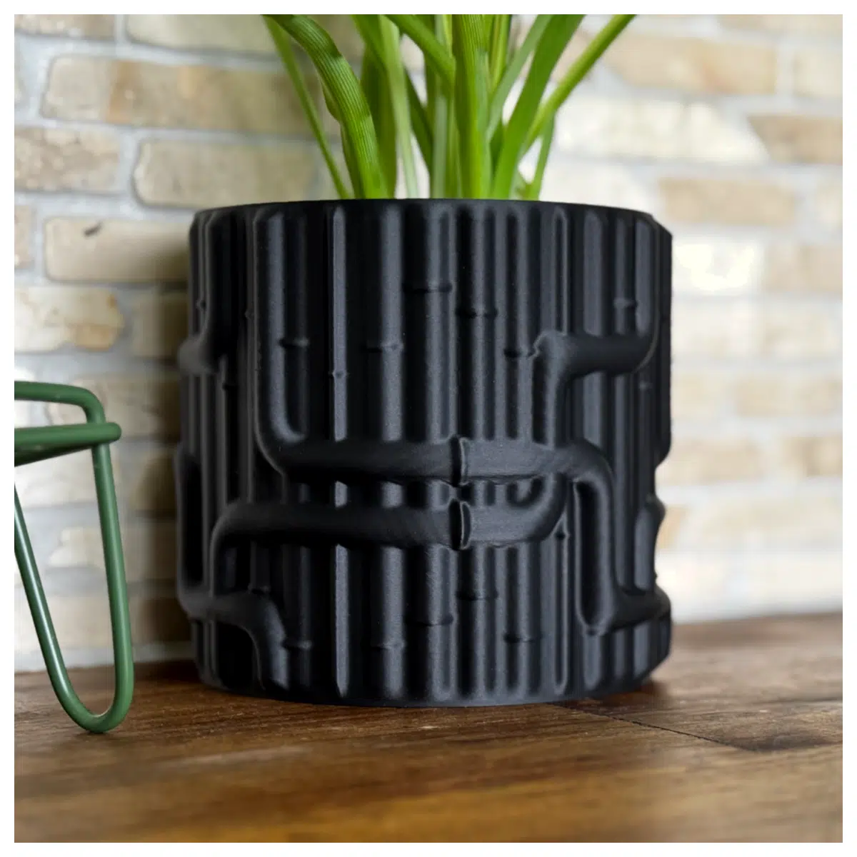 Pipe Flower Pot Innovative Vase Design Modern Home Decor Indoor Plant Flower Pot Planter Garden Pot Landscape Flower Container