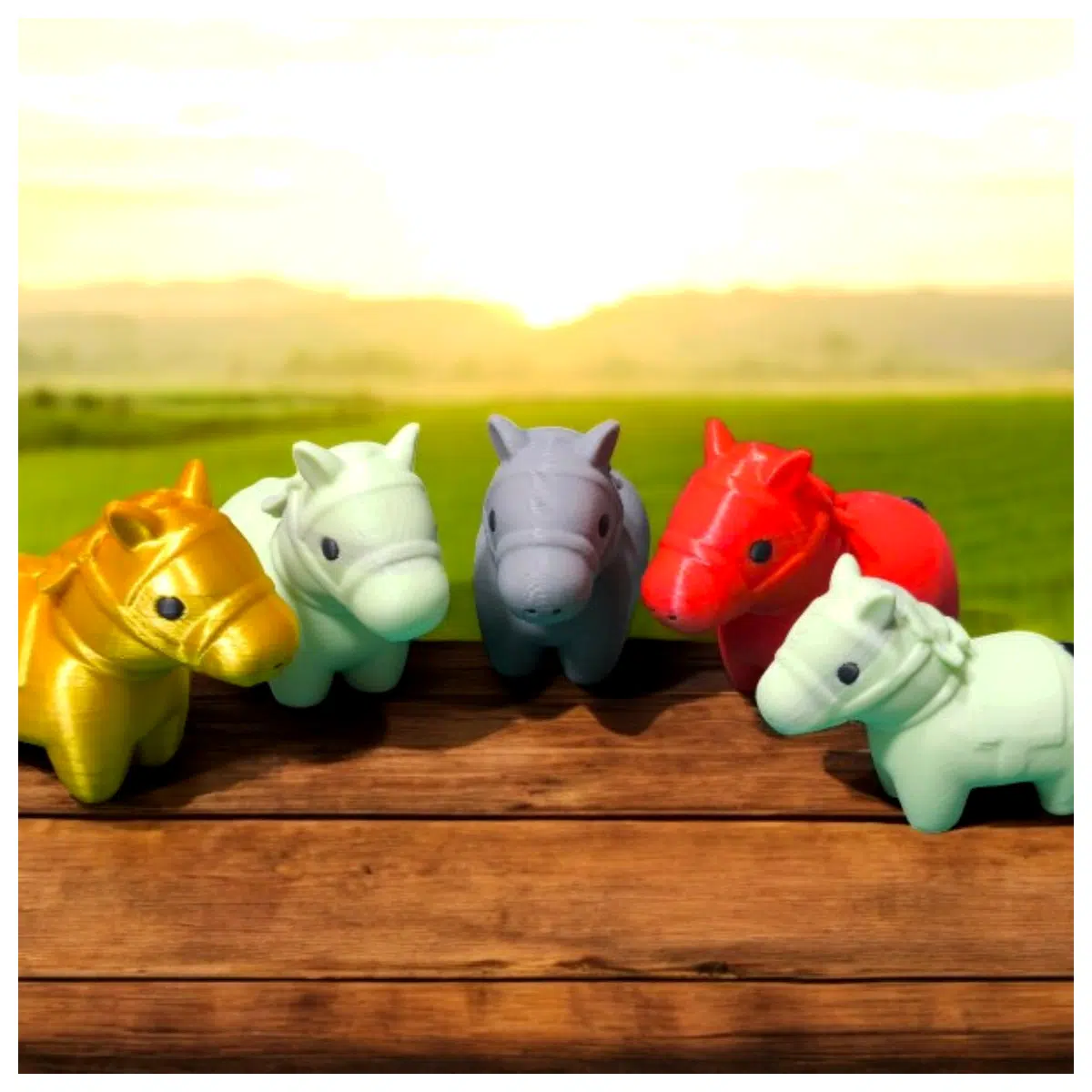 Mini Horse Toy Set Kids Educational Toys Mini Horse Accessories Mini Horse Parts Set Mini Horse Model Collection Toys Mini Horse Merchandise Mini Hors